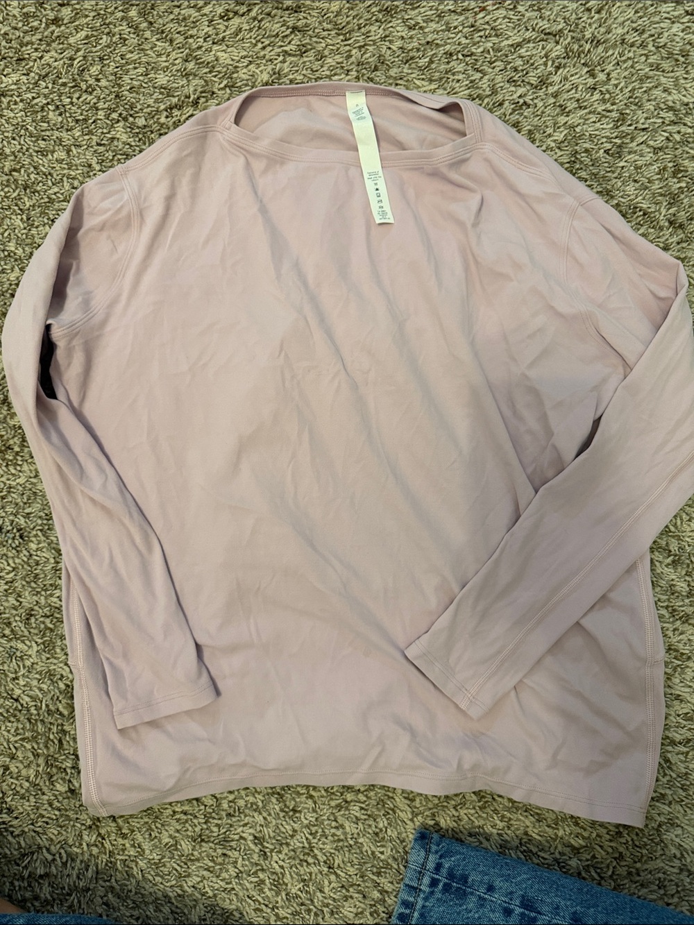 lululemon athletica Long-Sleeve Crew in Dusty Mauve